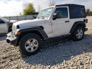  Salvage Jeep Wrangler