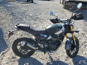  Salvage Triumph Motorcycle Scrambler