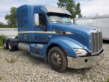  Salvage Peterbilt Tractor 579