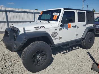  Salvage Jeep Wrangler