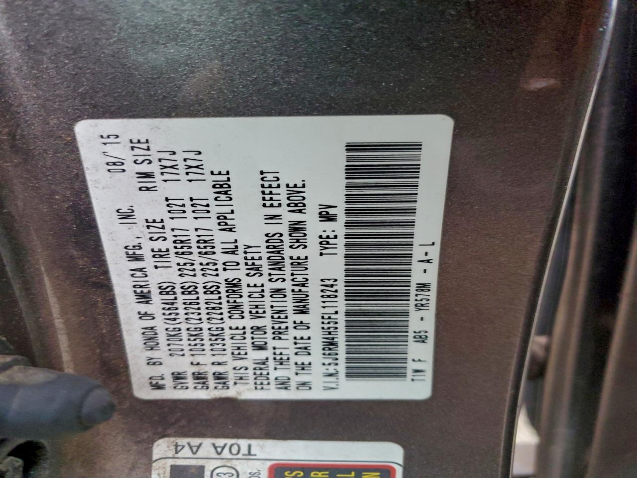 Honda Crv Ex Image 10