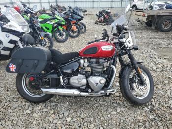  Salvage Triumph Motorcycle Bonneville