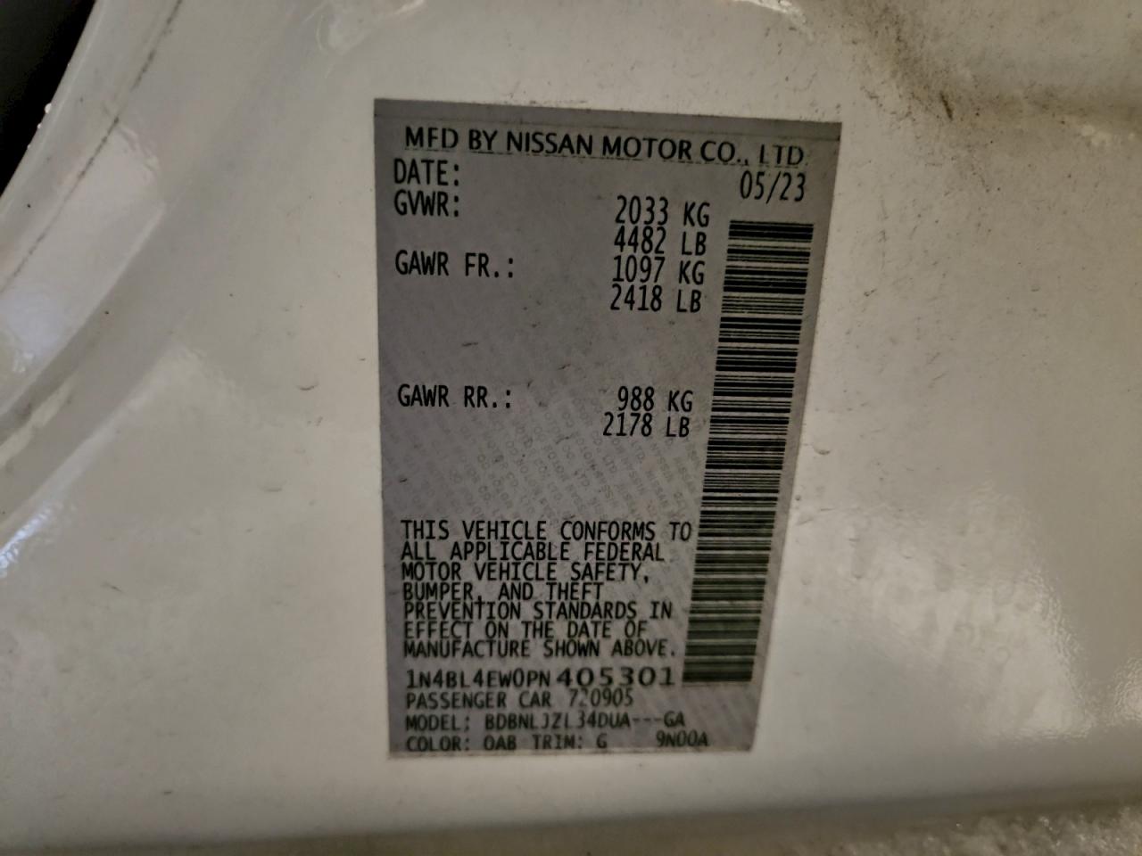 Nissan Altima Sl Image 10