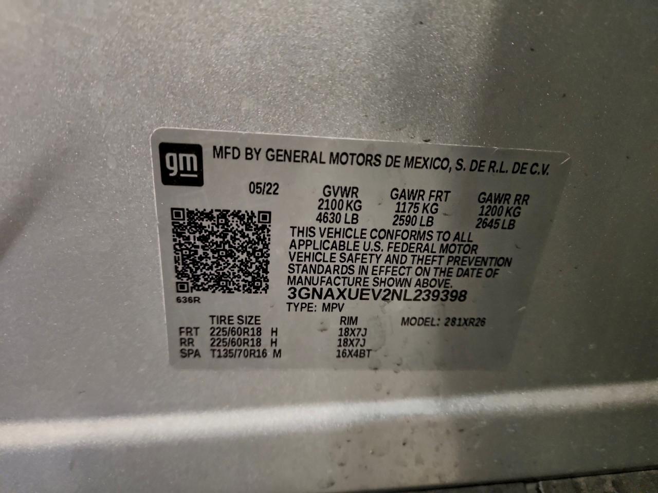 Chevrolet Equinox Lt Image 11