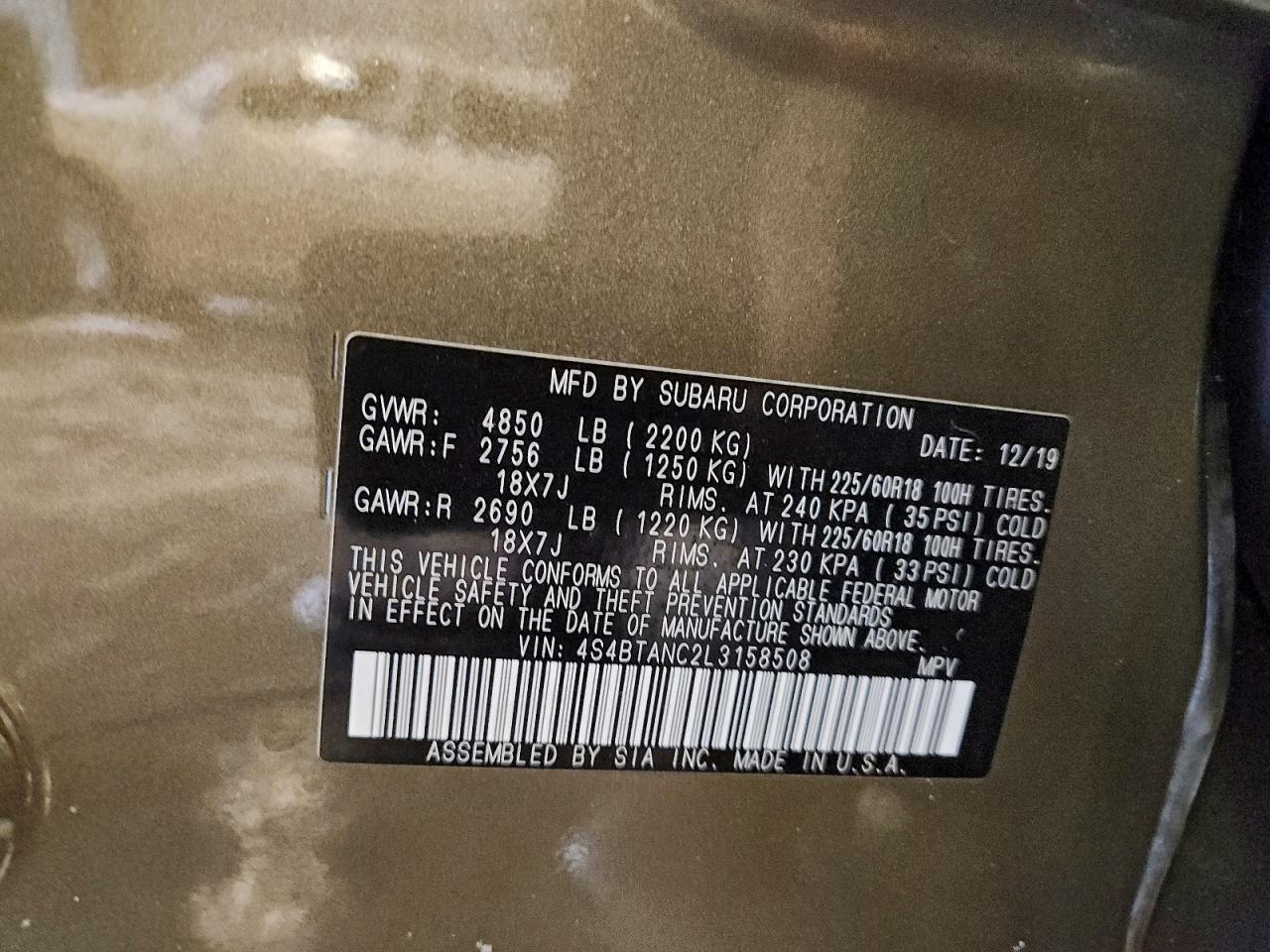 Subaru Outback Limited Image 4