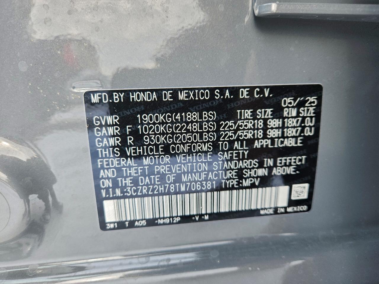 Honda HR-V Exl Image 10