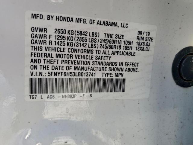 Honda Pilot Exl Image 12