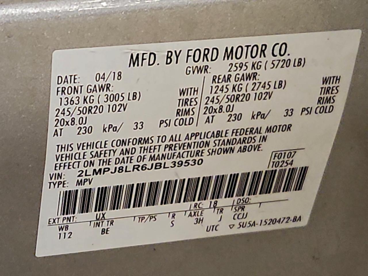 Lincoln MKX Reserve Image 11