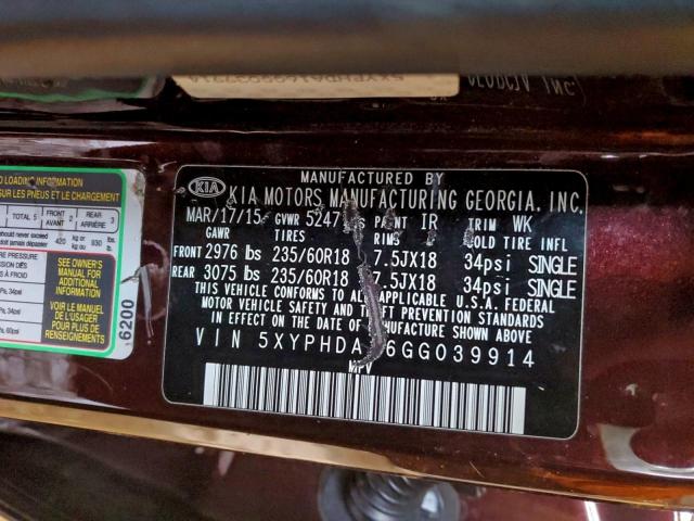 Kia Sorento Ex Image 12