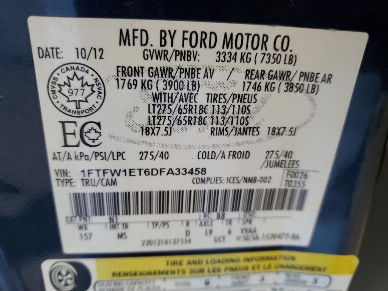 Ford F-150 Supercrew Image 3