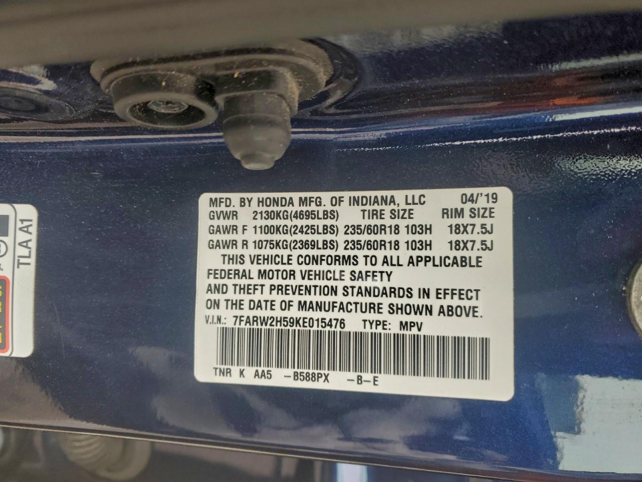 Honda Crv Ex Image 8