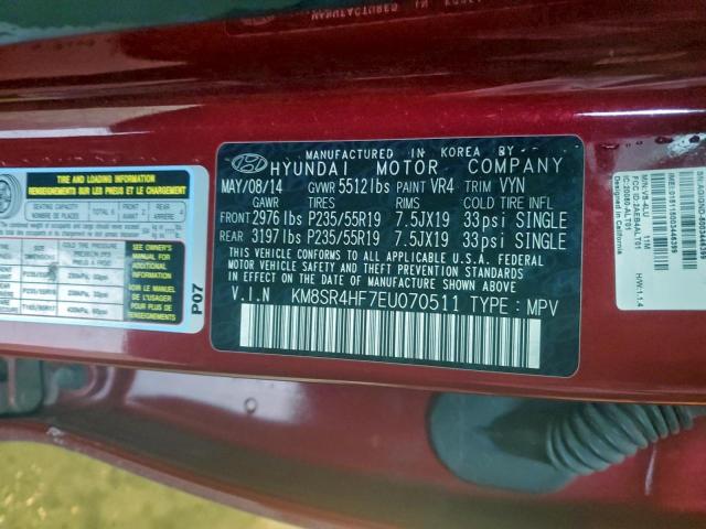 Hyundai SANTA FE Gls Image 12