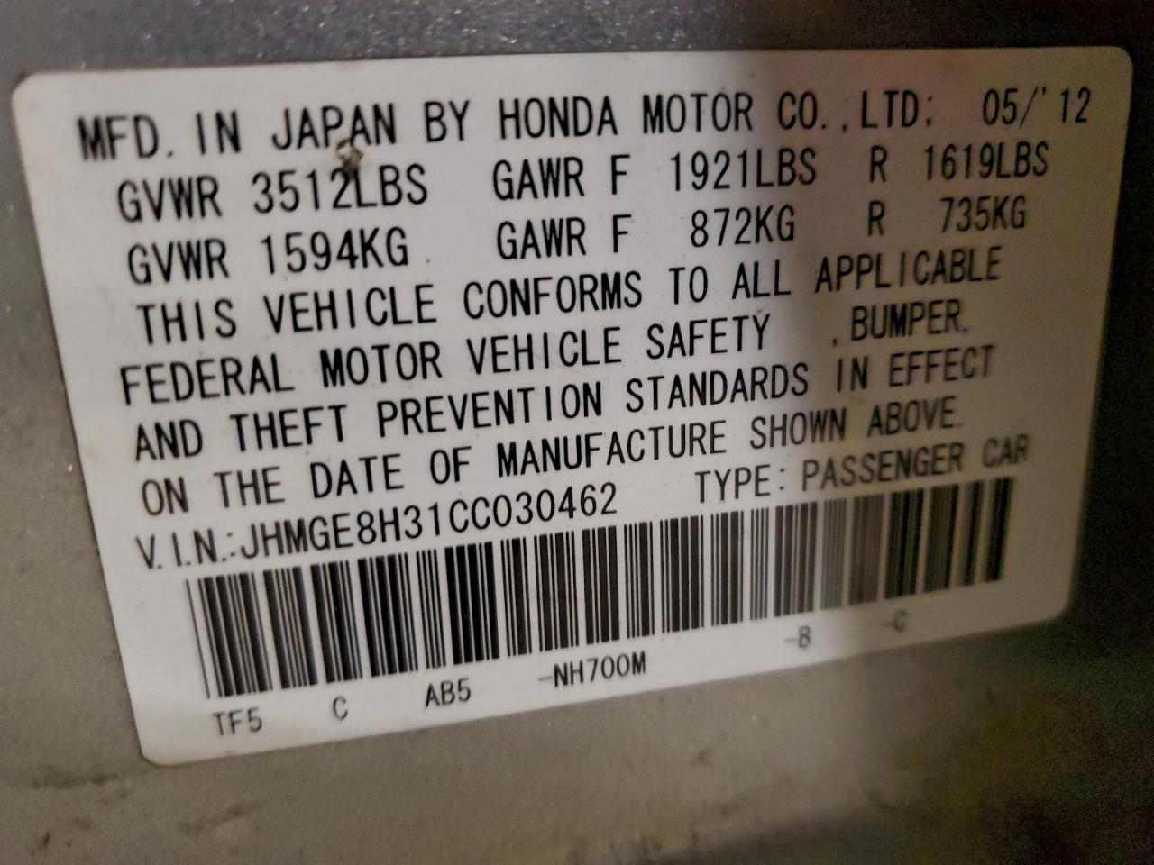 Honda Fit Image 3