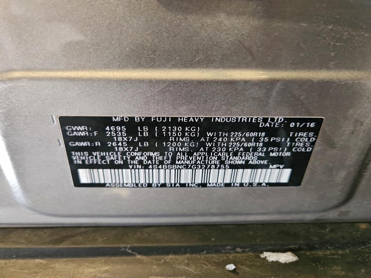 Subaru Outback 2.5i Limited Image 4